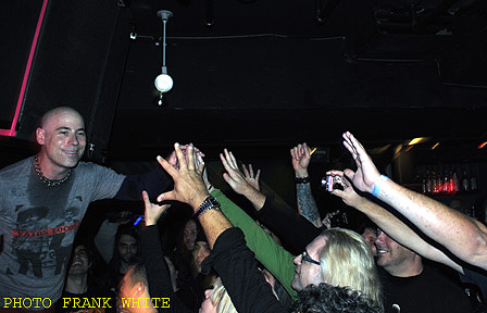 ARMORED SAINT JOHN BUSH AND FANS  PHOTO FRANK WHITE  DEC 3 2011 THE STUDIO AT WEBSTER HALL NYC copy