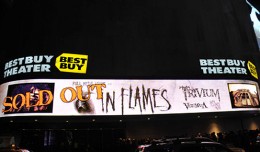 BEST BUY THEATER  IN FLAMES SHOW  FEB 18 2012  PHOTO FRANK WHITE  TIMES SQUARE  NEW YORK CITY copy