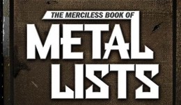 THE MERCILESS BOOK OF METAL LISTS