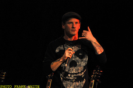 CORY TAYLOR  PHOTO FRANK WHITE  DEC 9 2011 STARLAND BALLROOM SAYERVILLE NEW JERSEY (25) copy