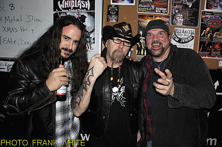 RAY AND PAUL OF PYRAMADA WITH TONY OF WHIPLASH  NOV 21 2012 PHOTO  FRANK WHITE  DINGBATZ CLIFTON NEW JERSEY copy